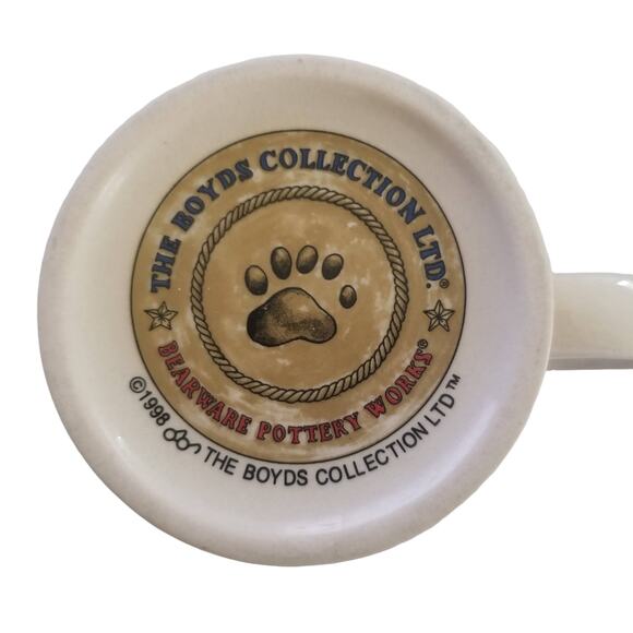 2 Vintage Boyds Bears Coffee Mug Cups - Picture 8 of 8